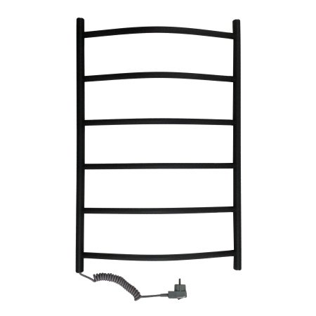 Полотенцесушитель электрический Маргроид Вид 4 80х50 черный матовый