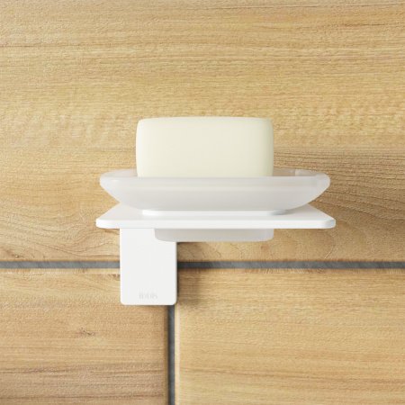 Мыльница для ванной IDDIS Slide SLIWTG0i42 белый матовый