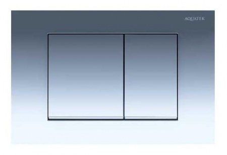 Кнопка смыва для унитазов Aquatek KDI-0000010 хром глянцевый