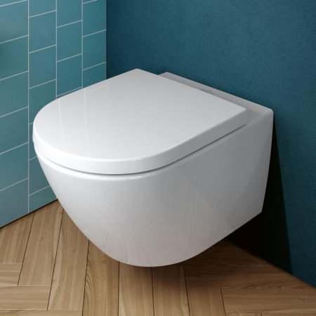 Унитаз подвесной Villeroy & Boch Subway 3.0 4670TS01 белый, с сиденьем микролифт