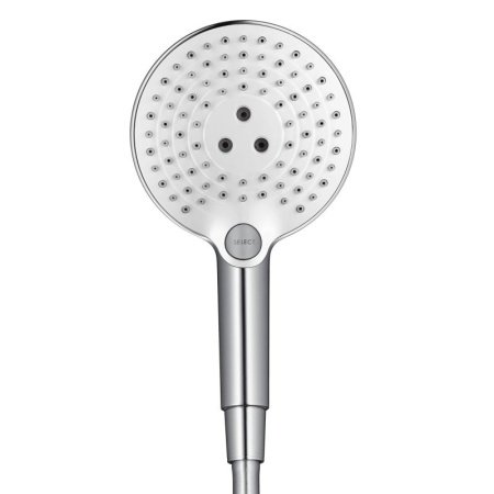 Душевая лейка Hansgrohe Raindance Select S 120 3jet 26530400 хром/белый