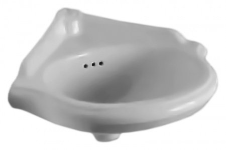 Раковина подвесная 35см Azzurra Jubilaeum JUB35/ANbi*1 белый