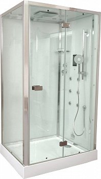 Душевая кабина Timo Premium PURO Н-511 L 120x90x220 профиль хром глянцевый, стекло прозрачное