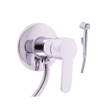 Гигиенический душ со смесителем Rav Slezak Zambezi ZA047, хром