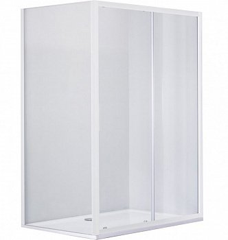 Душевой уголок Cezares Relax AHF-1 110х80 стекло прозрачное