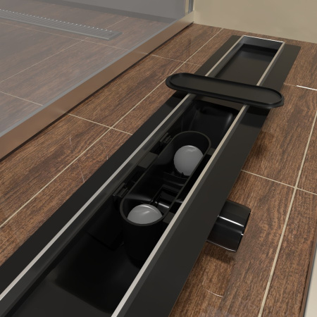 Душевой лоток TIMO Super Plast SP10900-SG10900, сатин