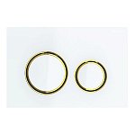 Кнопка смыва Geberit Sigma 21 115.652.SI.1 белый/латунь Кнопка смыва Geberit Sigma 21 115.652.SI.1 белый/латунь