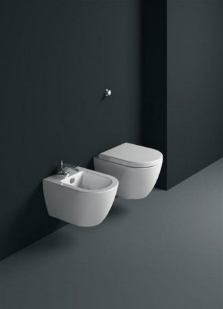 Унитаз GSI Pura 50 881811 белый глянцевый