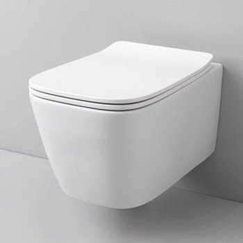 Унитаз подвесной ArtCeram A16 ASV003 05;00 белый матовый, без сиденья