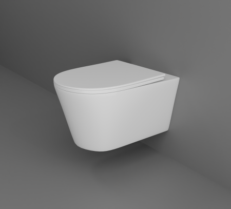 Set AQUATEK ОБЕРОН (рама AQUATEK Standard INS-0000012+звукоизоляционная прокладка+унитаз ОБЕРОН AQ1363W-00+тонкое сиденье с механизмом плавного закрывания)