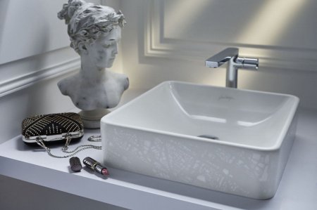 Раковина-чаша Jacob Delafon Vox Signature 40 EVG102-PT3 Лозоплетение