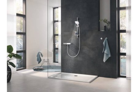 Душевой гарнитур Grohe Rainshower SmartActive 130 26584LS0 хром/белый