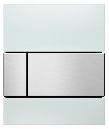 Кнопка смыва TECE Square Urinal 9242801 белый/сталь