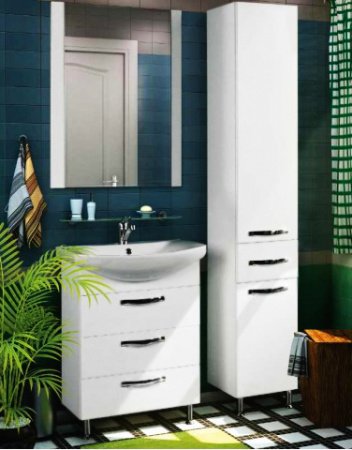 Тумба для комплекта Акватон Ария Н 65 белая