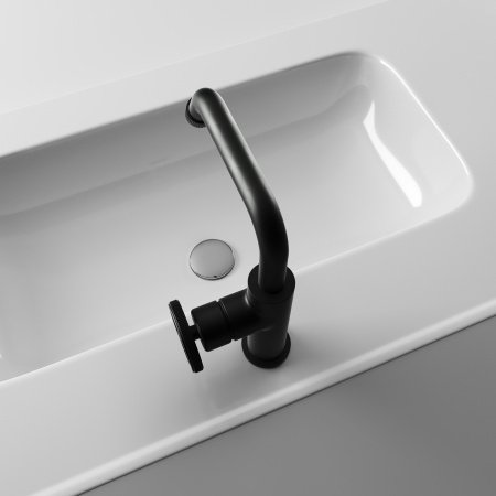 Смеситель для раковины IDDIS Grange GRAGMR0i01 графит матовый