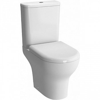 Унитаз-компакт Vitra Zentrum Open-Back 9012B003-7204 с бачком и сиденьем Микролифт