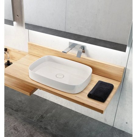 Раковина накладная 63см Vitra Memoria M58000003000 белый