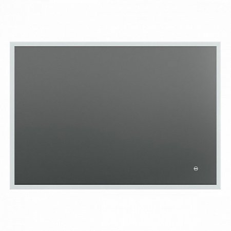 Зеркало Iddis Brick 100 с подсветкой Белый матовый