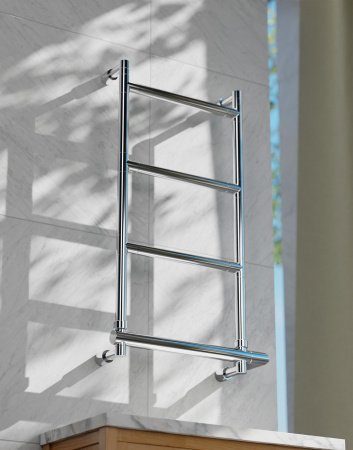 Полотенцесушитель электрический Margaroli Sereno 582-4 5823204CRNB 726х420 хром