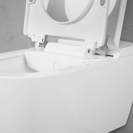 Унитаз-биде подвесной Villeroy & Boch ViClean-I100 V0E100R1 alpin ceramicplus