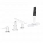Смеситель для ванны Hansgrohe Finoris 76444700 белый матовый