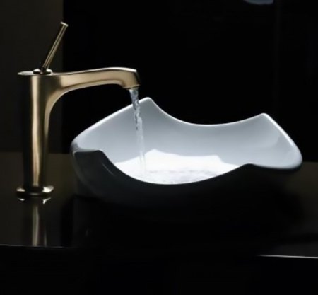 Раковина Jacob Delafon Leaf E1186 накладная