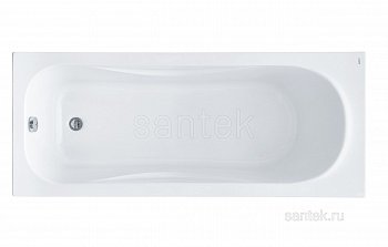 Акриловая ванна Santek Тенерифе 150х70 прямоугольная белая 1WH302213