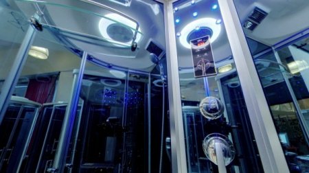 Душевая кабина Timo Standart T-1109 90x90x220 профиль хром матовый, стекло прозрачное