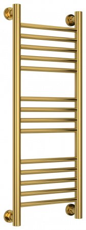 Полотенцесушитель водяной Сунержа Богема+ 80х30 перемычка прямая, золото