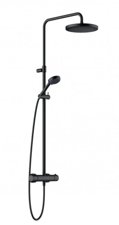 Душевая стойка Kludi Logo dual shower system 6808239-00 черный матовый