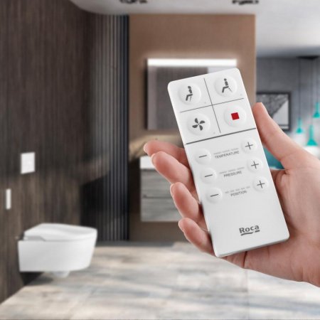 Унитаз биде Roca Inspira 803060001 подвесной с сиденьем Микролифт