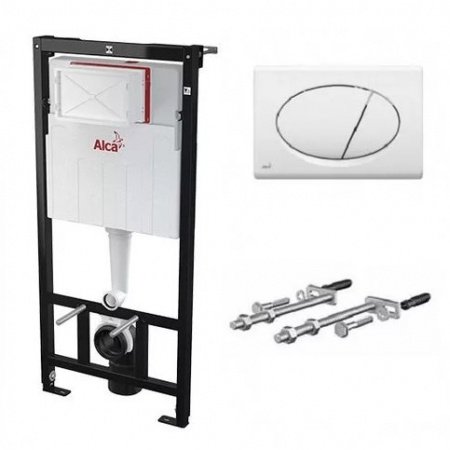 Готовое решение для подвесных унитазов AlcaPlast Sadromodul SET 3 v 1 A101+M070