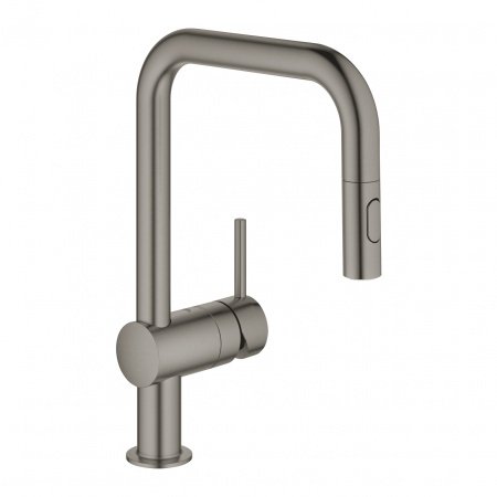 Смеситель для кухни Grohe Minta 32322AL2 темный графит матовый