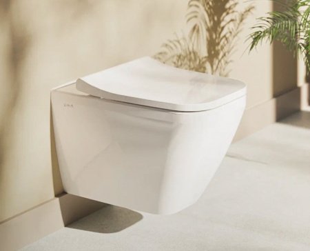 Унитаз подвесной безободковый Vitra Integra Square 7082B003-0075 без сиденья