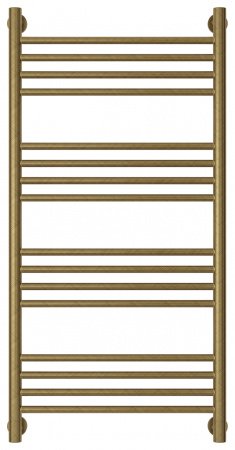 Полотенцесушитель водяной Сунержа Богема+ 100х50 перемычка прямая, состаренная бронза