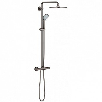 Душевая стойка Grohe Euphoria System 26075A00 темный графит