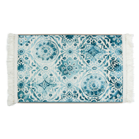Коврик для ванной 1-ый Fixsen VINTAGE, FX-7000T, бирюзовый, 50х80 см