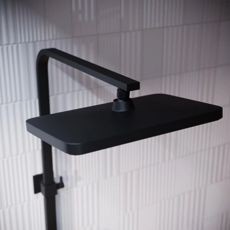 Душевая стойка IDDIS Slide SLIBLBTi06 черный матовый