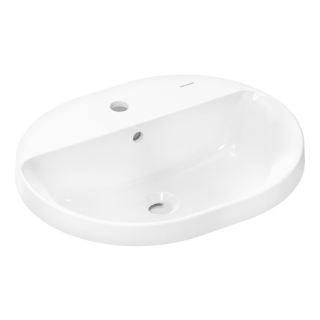 Раковина встраиваемая сверху 55см Hansgrohe Xuniva U 60161450 белый