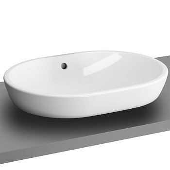 Раковина накладная 60см Vitra Metropole 5942B003-0012 белый