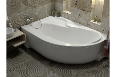 Ванна акриловая левосторонняя Relisan ADARA Гл000013733, 160x100