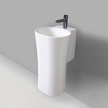 Раковина подвесная 35см Azzurra Nativo NAT200/1 bi*1 белый