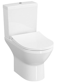 Унитаз-компакт Vitra Integra Round 9833B003-7206 с бачком и сиденьем микролифт