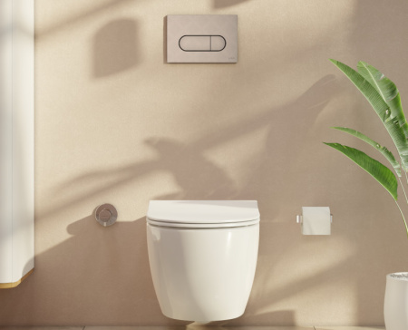 Кнопка смыва Vitra Root Round 740-2295 никель