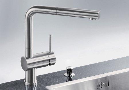 Смеситель для кухни Blanco Linus-S 517184 нержавеющая сталь
