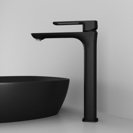 Смеситель для раковины-чаши IDDIS Slide SLIBL01i01 черный матовый