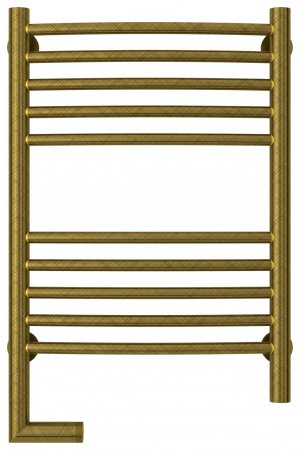 Полотенцесушитель электрический Сунержа Богема 2.0 60х40 состаренная бронза, подключение правое