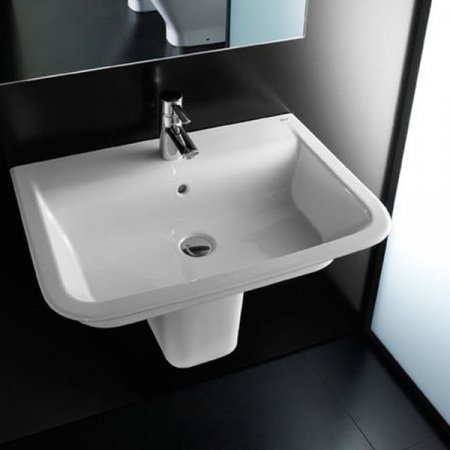 Раковина подвесная 65см Roca The Gap 327473000 белый