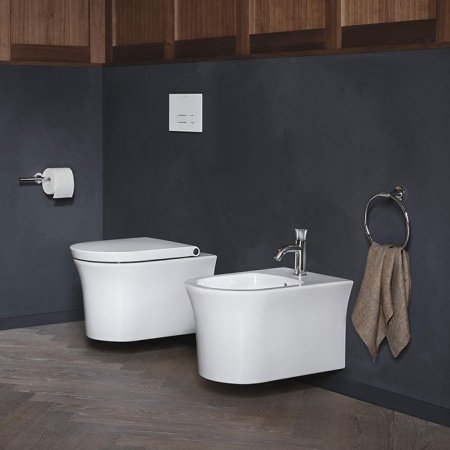 Унитаз приставной безободковый Duravit White Tulip 2001090000 без сиденья