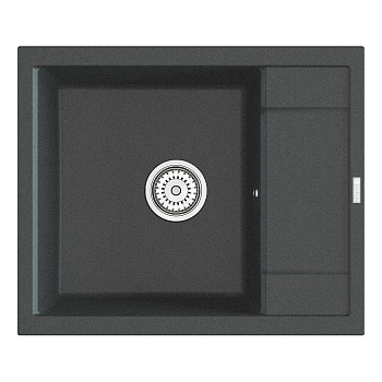 Мойка кухонная Point Римо 60 PN3010GR, графит